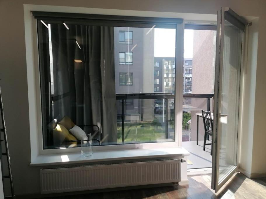 וילנה Erdvi Studija Spacious Studio Apartment Self Check In מראה חיצוני תמונה
